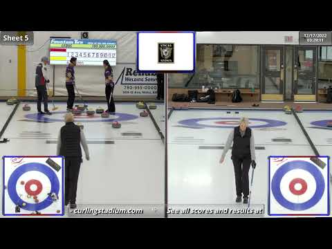 Tran/Sluchinski vs. Sauder/Drummond - Draw 5 - Curling Stadium Alberta Curling Series