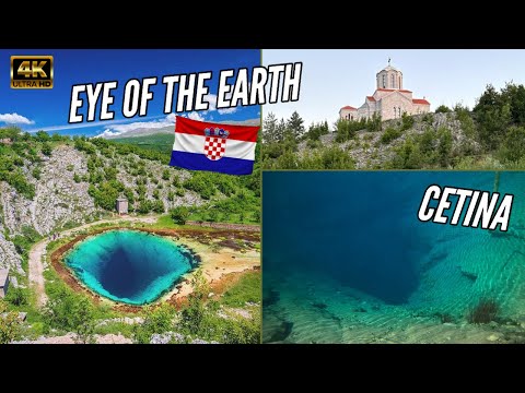 OKO ZEME - The Eye Of The Earth | Source of the River Cetina | IZVOR CETINE CROATIA  | 4K video