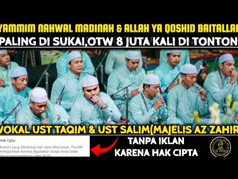 Az Zahir Terbaru 2023-Yammim Nahwal Madinah-Allah Ya Qoshid Baitallah Az Zahir Live Al Imdad Bantul