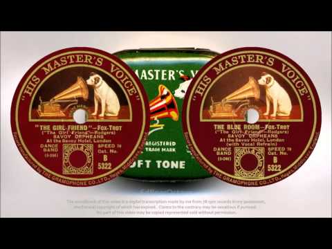 The Girl Friend + The Blue Room (1927) Savoy Orpheans, Hamilton Sisters & Fordyce