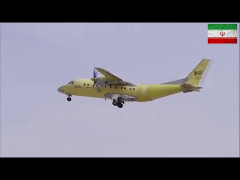 Test flight of Iran's SIMORGH domestic transport aircraft