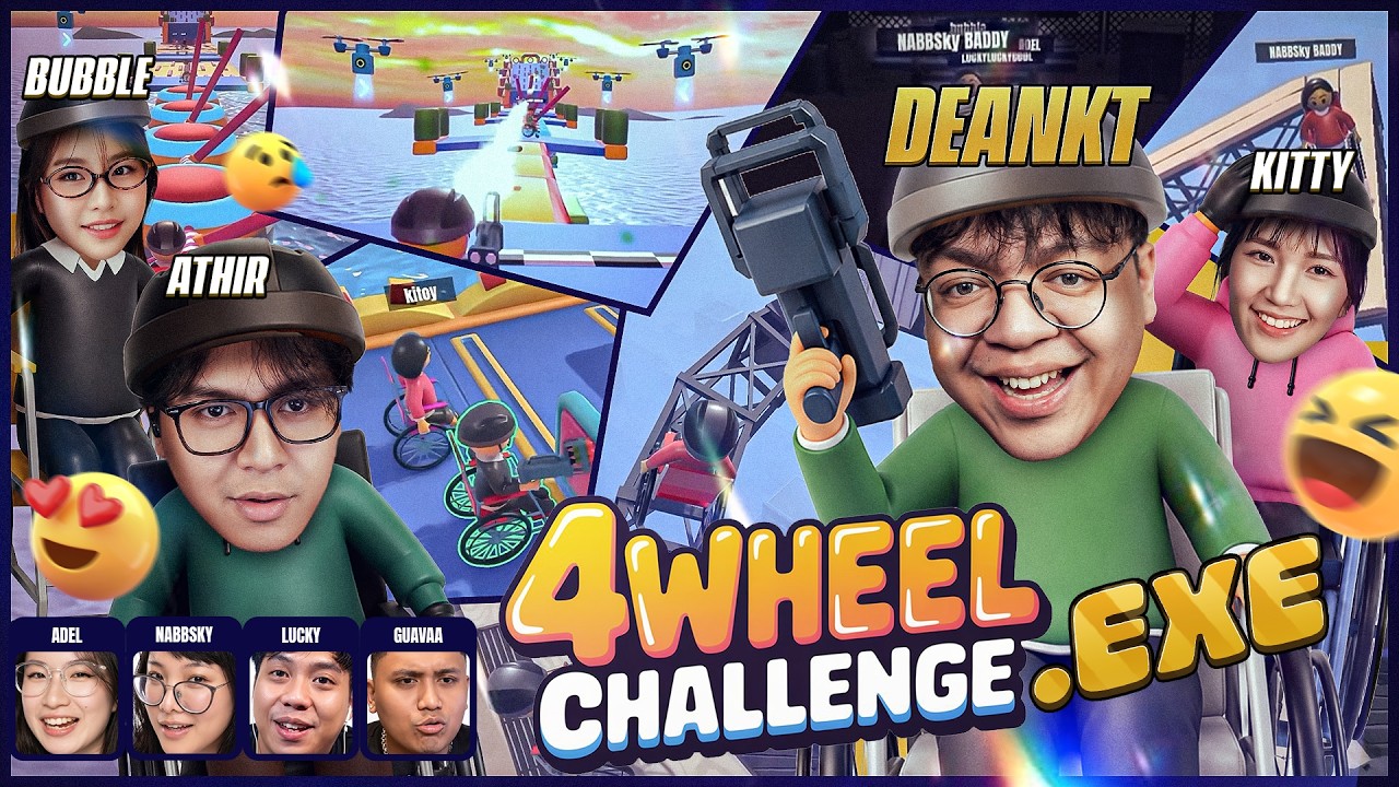 4 WHEEL EXE || JAMBU PEMBULLY 👊🏿 NABBSKY BADDIE 💅 LU MAIN SINI 🤬