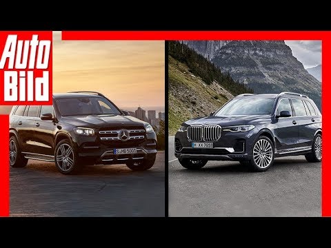 Mercedes GLS vs. BMW X7 (2019): Test - Comparison - Info - SUV - Prices
