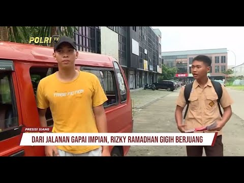 ANAK SUPIR ANGKUTAN KOTA MENGGAPAI MIMPI MENJADI ANGGOTA POLRI