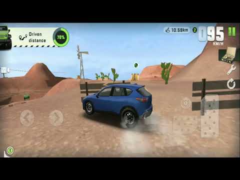 Extreme SUV Driving Simulator - Blue SUV Offroad Game Android gameplay