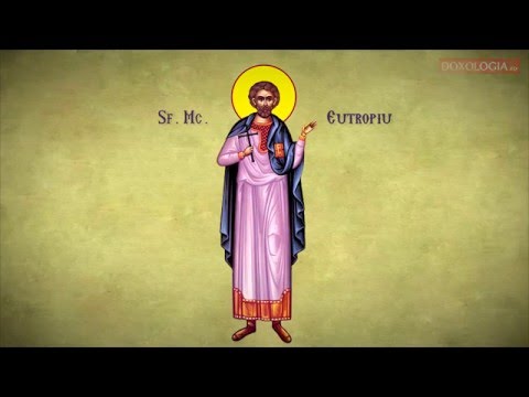 Tropar - Sfintii Mc. Eutropie, Cleonic si Vasilisc, glas 4 (3 Martie) - Otilia SIMERIA