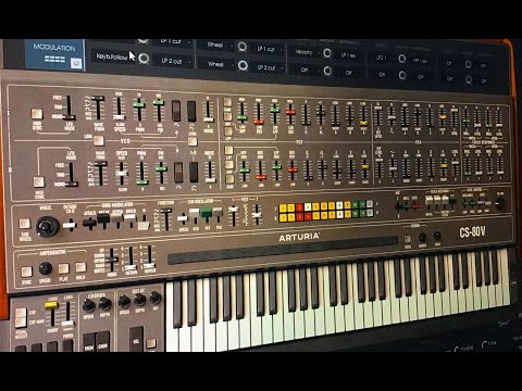 Arturia CS 80 V3 - VST - As Close To A Real CS80 As You Are Ever Going To Get - Here's Why