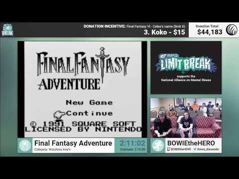 Final Fantasy Adventure (Warpless) by BOWIEtheHERO (RPG Limit Break 2016 Part 34)