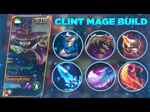 CLINT MAGE BUILD OP? | EnemyKiller | Mobile Legends