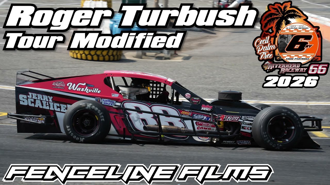 Roger Turbush Tour Modified at Riverhead Raceway (Car #66)