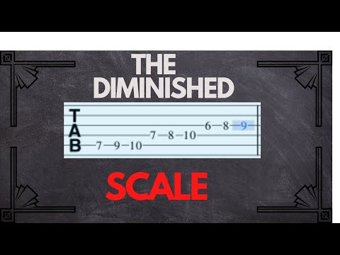 Scales of metal: The diminished scale