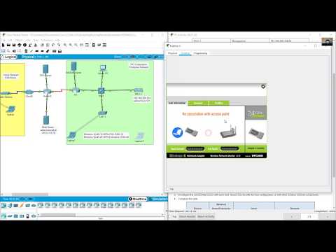 13.4.5 Packet Tracer - Troubleshoot WLAN Issues