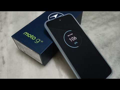 Moto G31 unboxing and overview