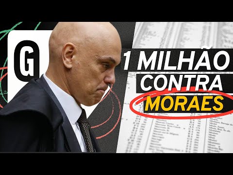   Petição para impeachment de Moraes bate 1 milhão de assinaturas