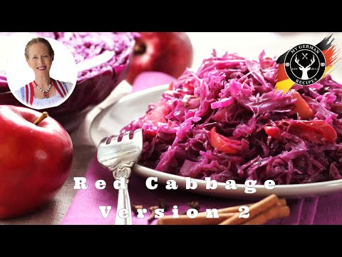Authentic German Red Cabbage / Version 2 - Rotkohl  ✪ MyGerman.Recipes