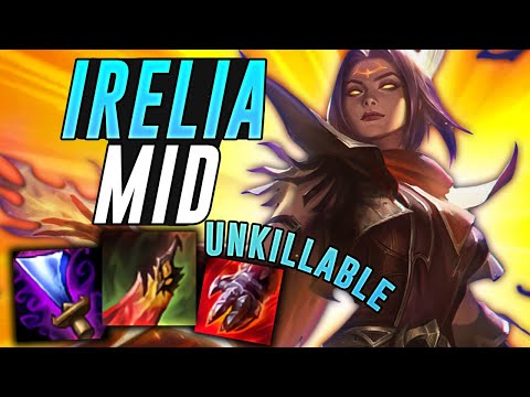 GOING BEAST MODE AS IRELIA MID - League of Legends