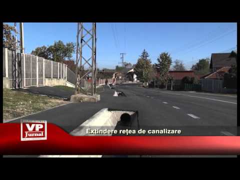 Extindere retea de canalizare