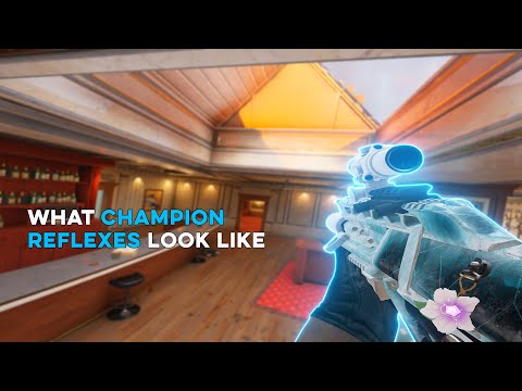 What CHAMPION REFLEXES LOOK LIKE Ranked Highlights - Rainbow Six Siege