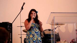 Savannah singing Sufficient by Adie Camp