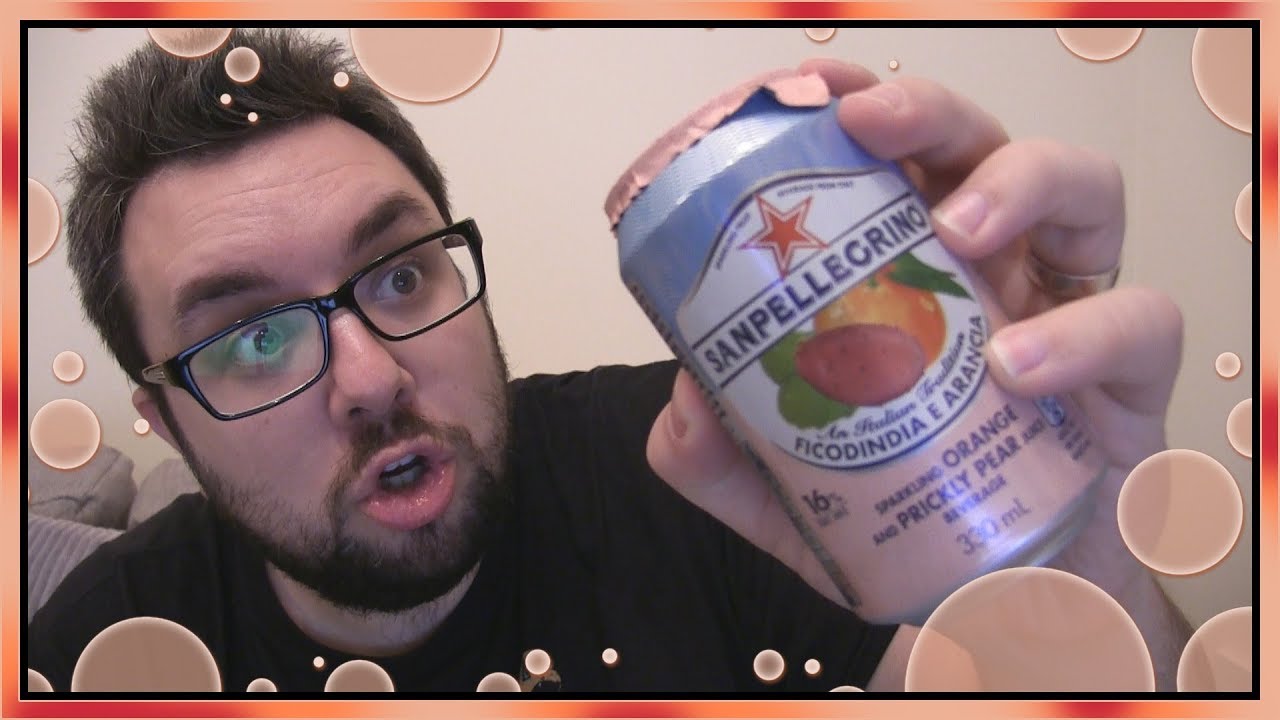 San Pellegrino Orange & Prickly Pear Soda Review