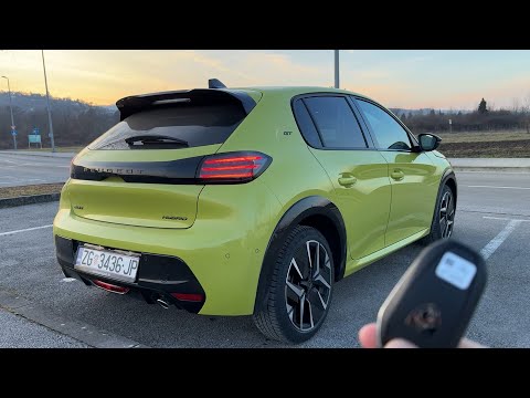 Neuer PEUGEOT 208 FACELIFT 2024 – ABEND-POV-Probefahrt (48V HYBRID 100 PS)
