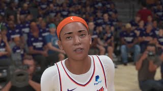 NBA 2K24 | Beautiful African American WNBA Female Character Creation ✨