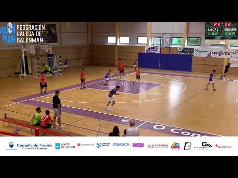Cadete Masculino.Copa Galicia. Balonmano Porriño - Abegondo
