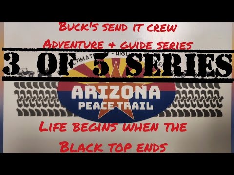 Arizona Peace Trail Guide Series 3 of 5 In  Honda Pioneers & KRX. See the trails and  be safe!