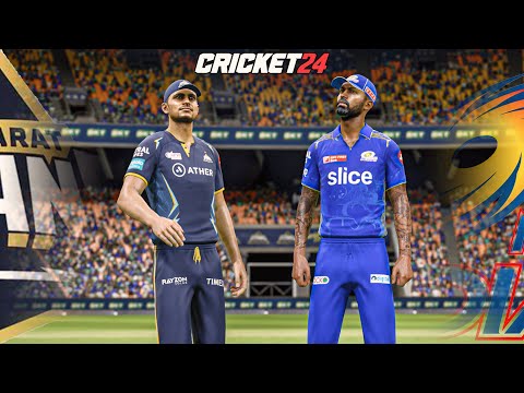 New Teams! - GT vs MI - IPL 2024 - Cricket 24