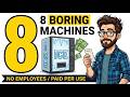 8 Boring Machines That Pay for Years (No Employees Needed)