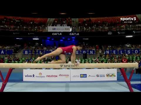 Thais Santos. 2025 Brazilian Artistic Gymnastics Trophy. BB