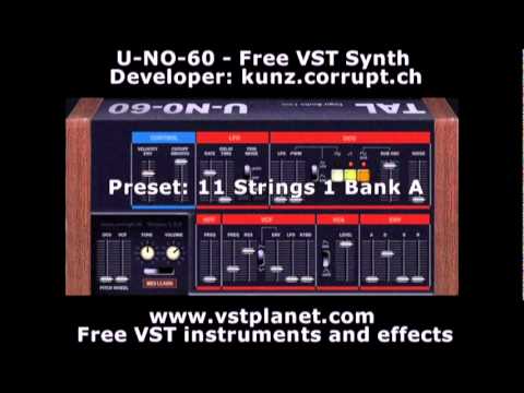 U-NO-60 - Free VST synth - vstplanet.com