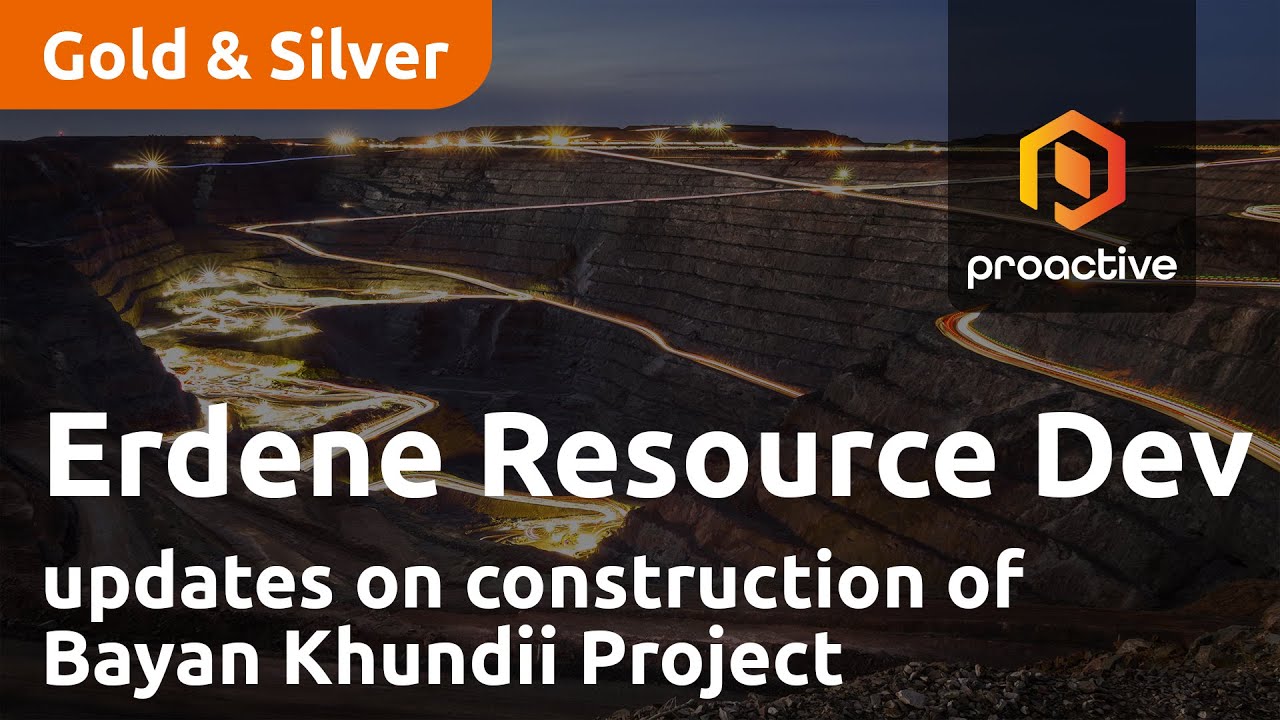 Erdene Resource Development Corp provides an update on construction of Bayan Khundii Project