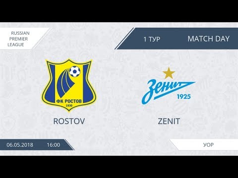 Ростов 3:3 Зенит, 1 тур