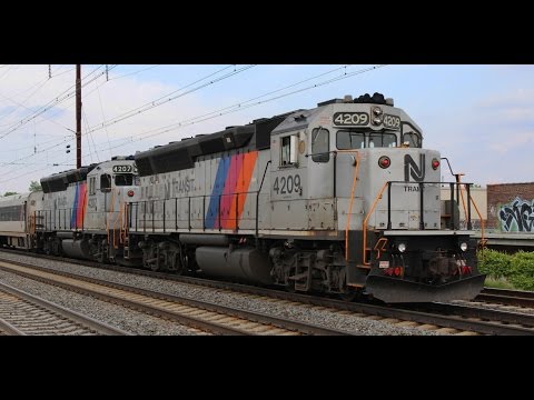 NEC Railfanning in June 6/11-17/2016: NJT Test Train w/ Double Geeps, Amtrak Sprinters & More!