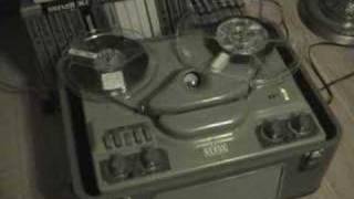 Revox E36 E 36 stereo vacuum tube reel to reel tape recorder