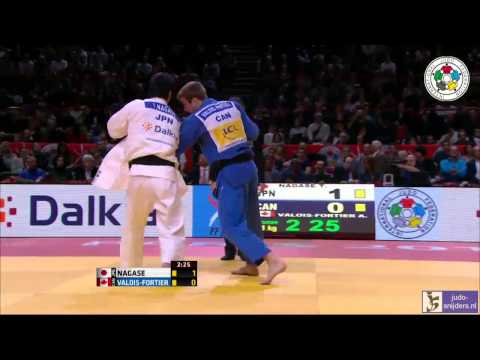 Judo 2014 Grand Slam Paris: Nagase (JPN) - Valois-Fortier (CAN) [-81kg] bronze