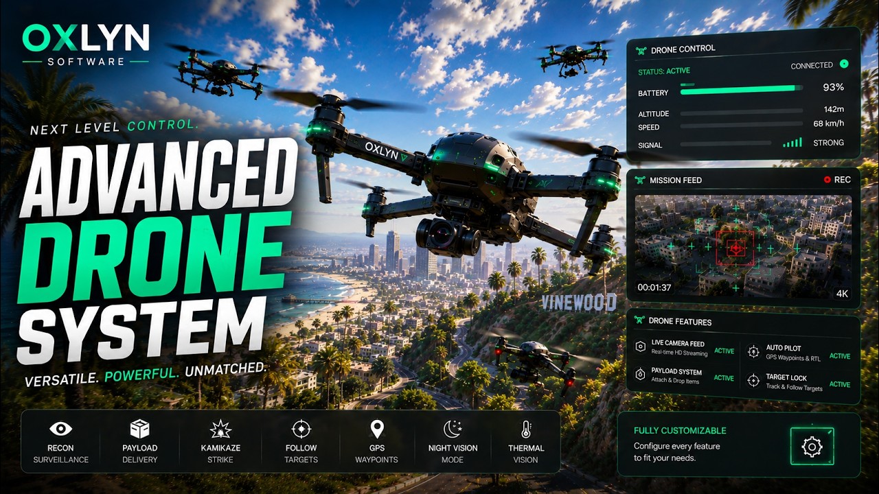 Oxlyn | Advanced Drones System