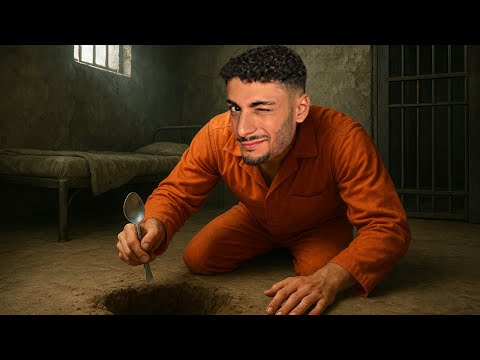 INIZIA l'EVASIONE dalla prigione con un CUCCHIAINO | PRISON ESCAPE SIMULATOR #1