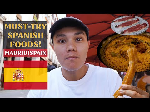 IMPERDÍVEL MADRID EATS 2023 - Tour gastronômico espanhol! Frutos do mar, orelhas de porco, paella tradicional e churros!