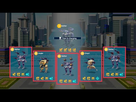 War Robots : So much Damage !!! | The Final version of Nether and Aether | WR Gameplay