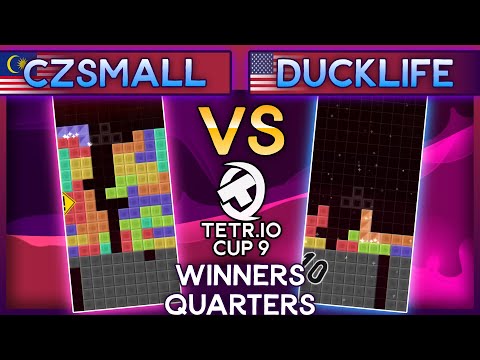 TETR.IO Cup 9 - CZSmall Vs. Ducklife4player - Winners Quarters