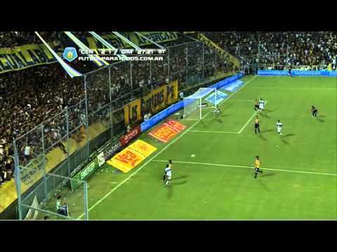 Chilena de Correa. Central 2 - Gimnasia 1. Fecha 3. Torneo Final 2014. Fútbol Para Todos