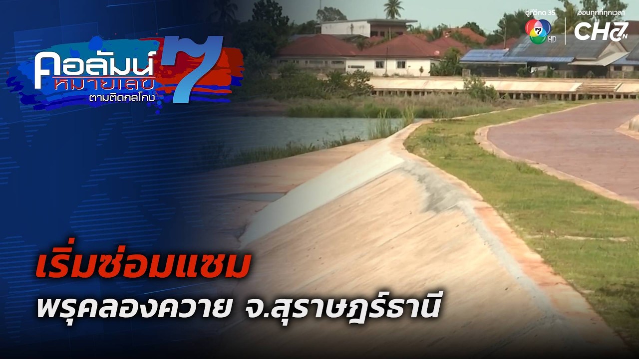 เริ่มซ่อมแซม พรุคลองควาย จ.สุราษฎร์ธานี | คอลัมน์ห?