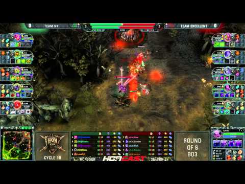HoN Tour S2 Cycle 10 Ro8 - NK vs xCet game 1