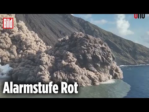 SIZILIEN: Experten warnen vor großem Ausbruch von Vulkan Stromboli