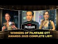 Filmfare OTT Awards 2025 Winners FULL List From Ananya Panday Vikrant Massey To Jaideep Ahlawat