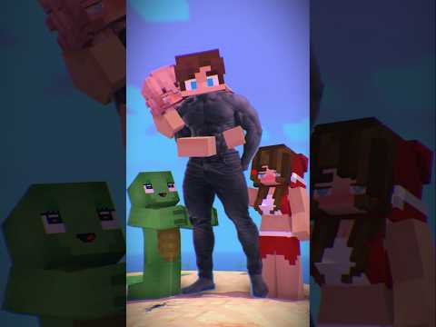 HELP MAIZEN save JJ SISTER!! - MAIZEN Minecraft Animation #shorts #maizen