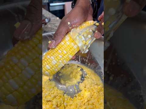 THIS is how you make FRESH FRIED CORN! | THE BEST RECIPE!