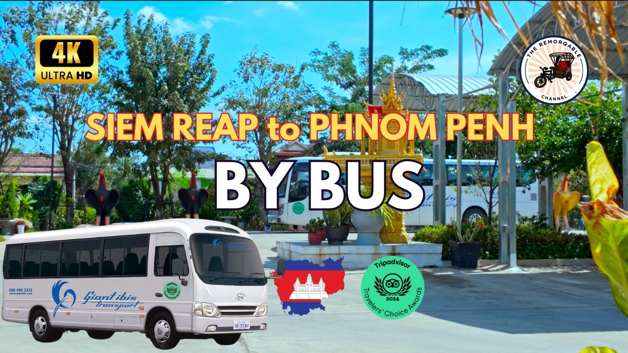🇰🇭 🚌 6 Hours on Cambodia’s Best Bus: Giant Ibis Journey Review